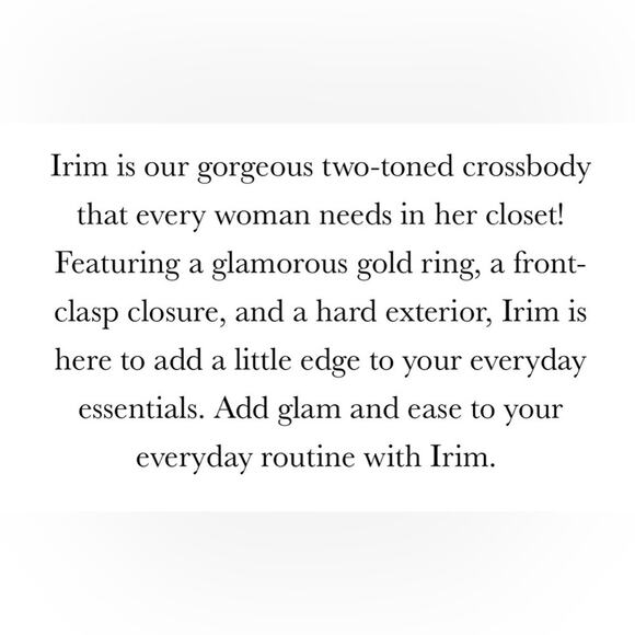 Rachel Zoe IRIM Black Crossbody Bag with Gold Ring Accent NWT - Picture 14 of 14